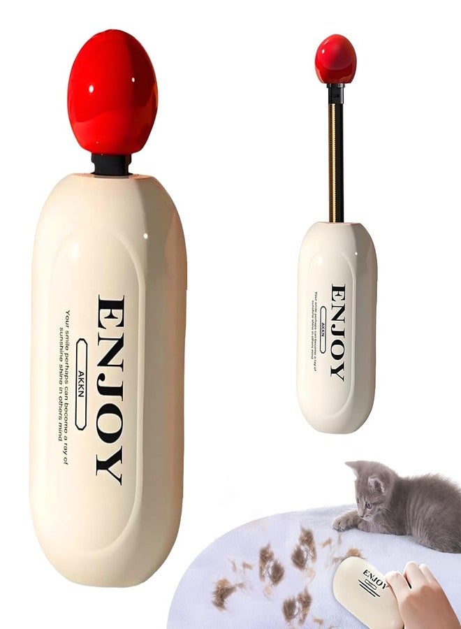 ZIBUYU® Reusable Pet Lint Roller Ball for Clothes & Pet Hair, Mini Dual-Function Portable Hair Remover Comb Tool, Washable Sticky Gel Roller for Dog Fur, Fabric, Upholstery, Travel & Garment Care - Image 1